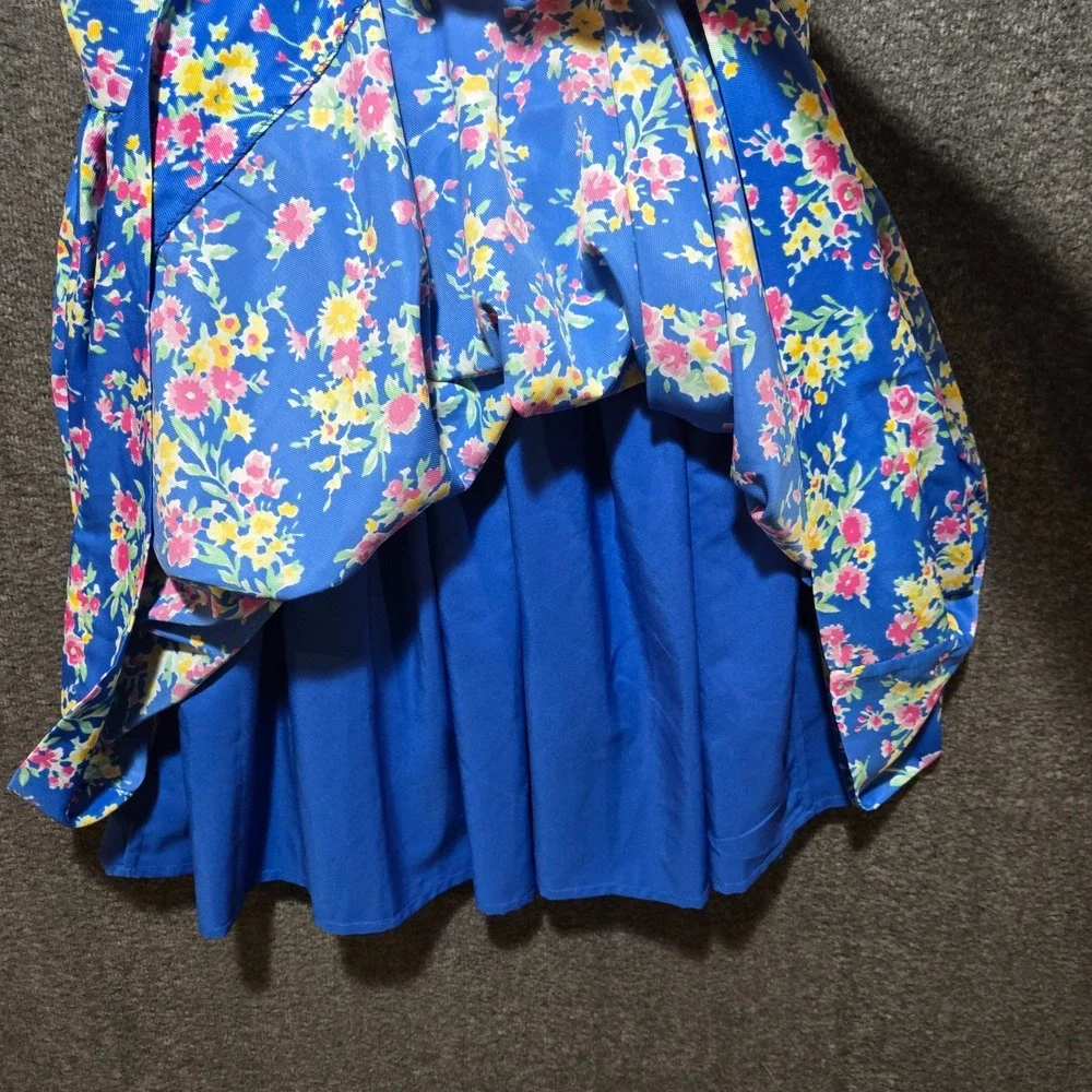 Girls Ralph lauren Polo Dress Size 12 Floral Sleeveless Sunday Dress
